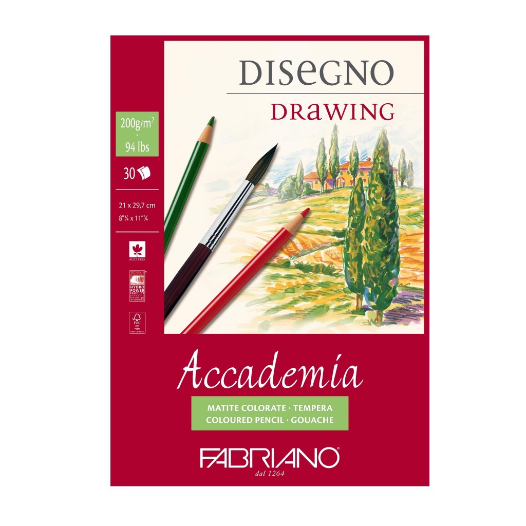 Blok Fabriano accademia A5 200g 30L 41201421
