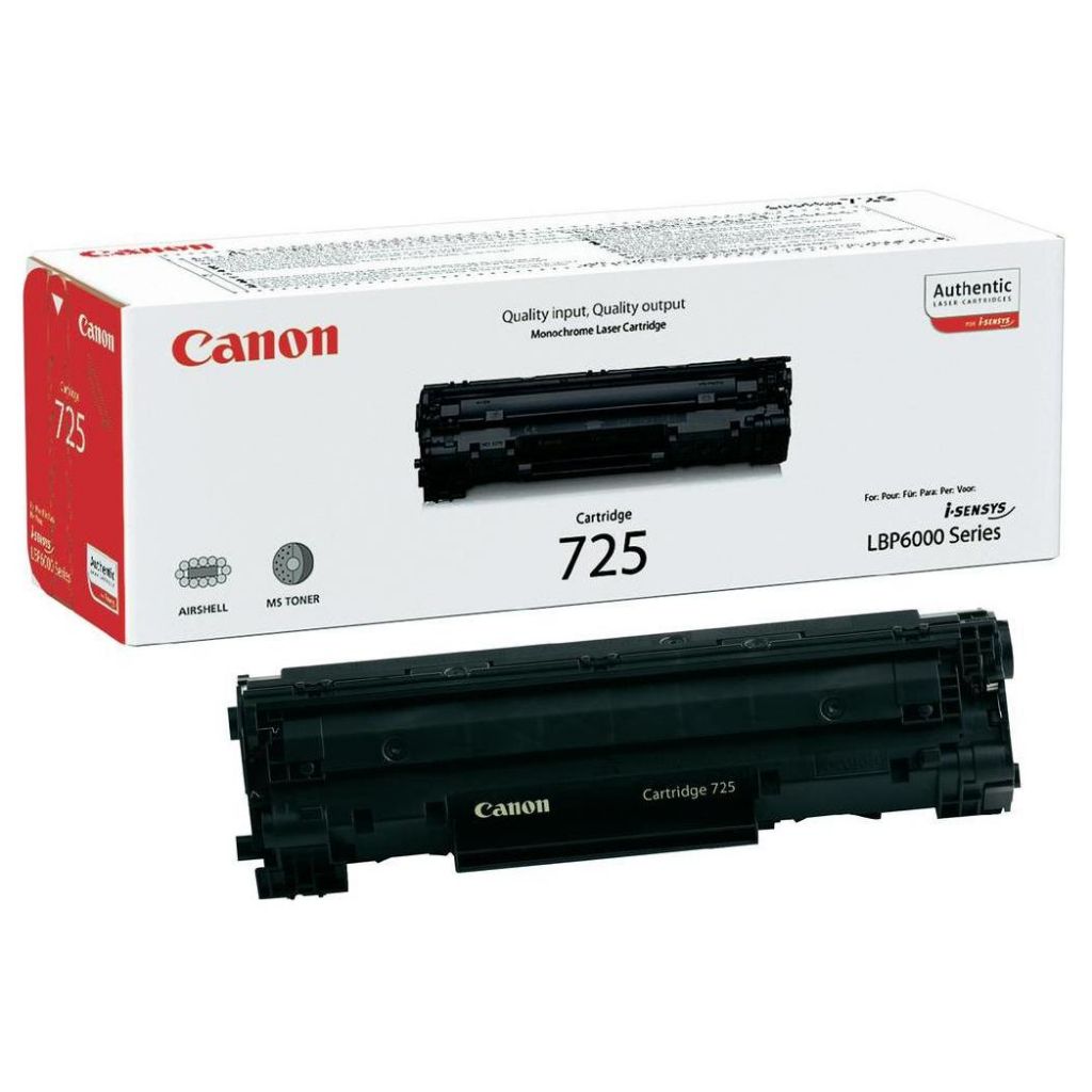 Toner Canon CRG-725bk black #3484B002AA