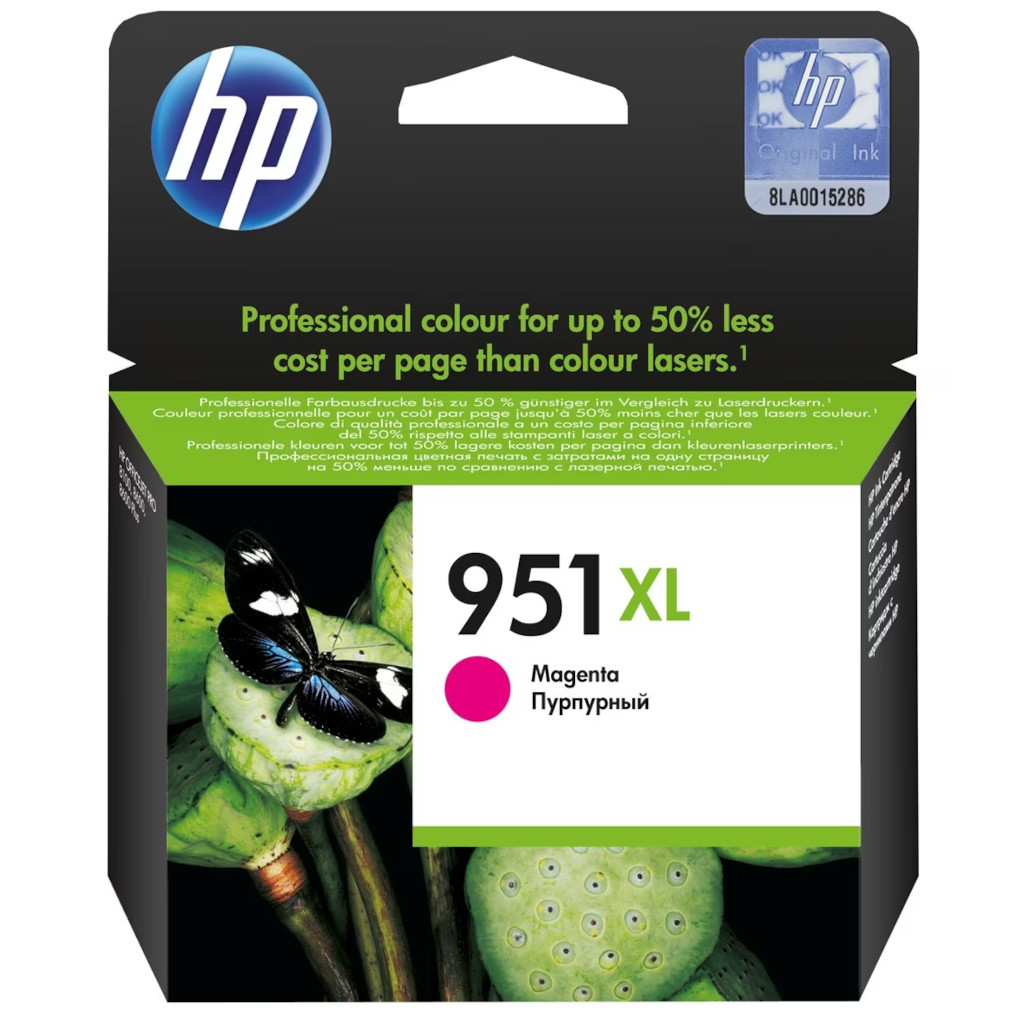 Tinta HP CN047AE#BGX no.951XL OJ251/OJ8600 magenta