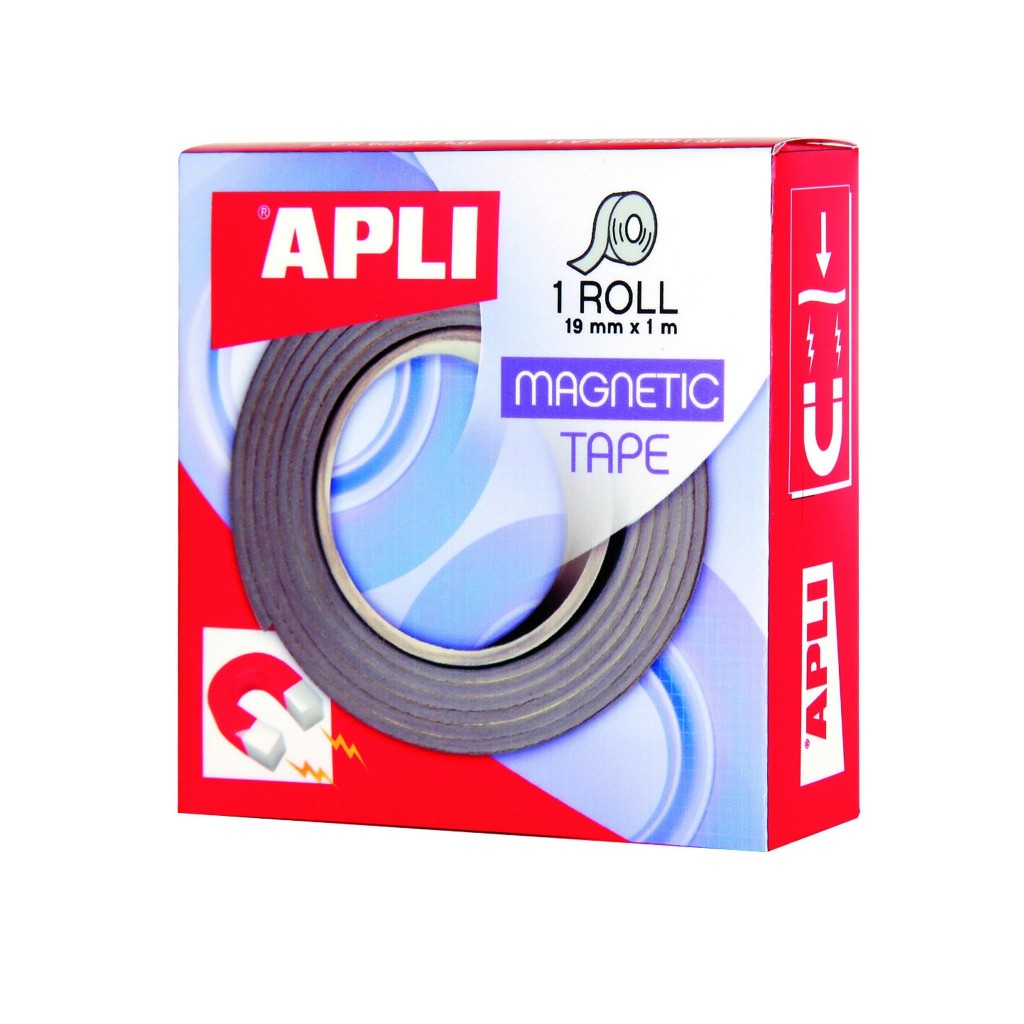 Traka magnetna Apli samoljepljiva 19mmx1m 13830