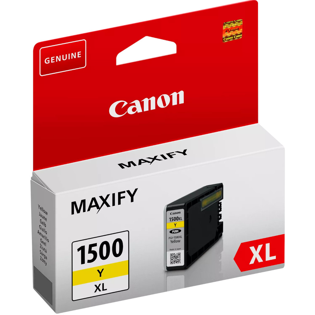 Tinta Canon PGI-1500y xl yellow #9195B001AA