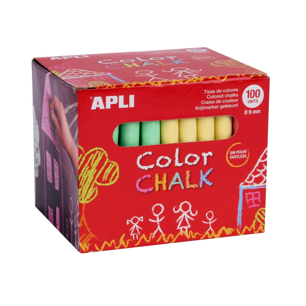 Kreda Apli u boji fi9x80mm 100/1 14575