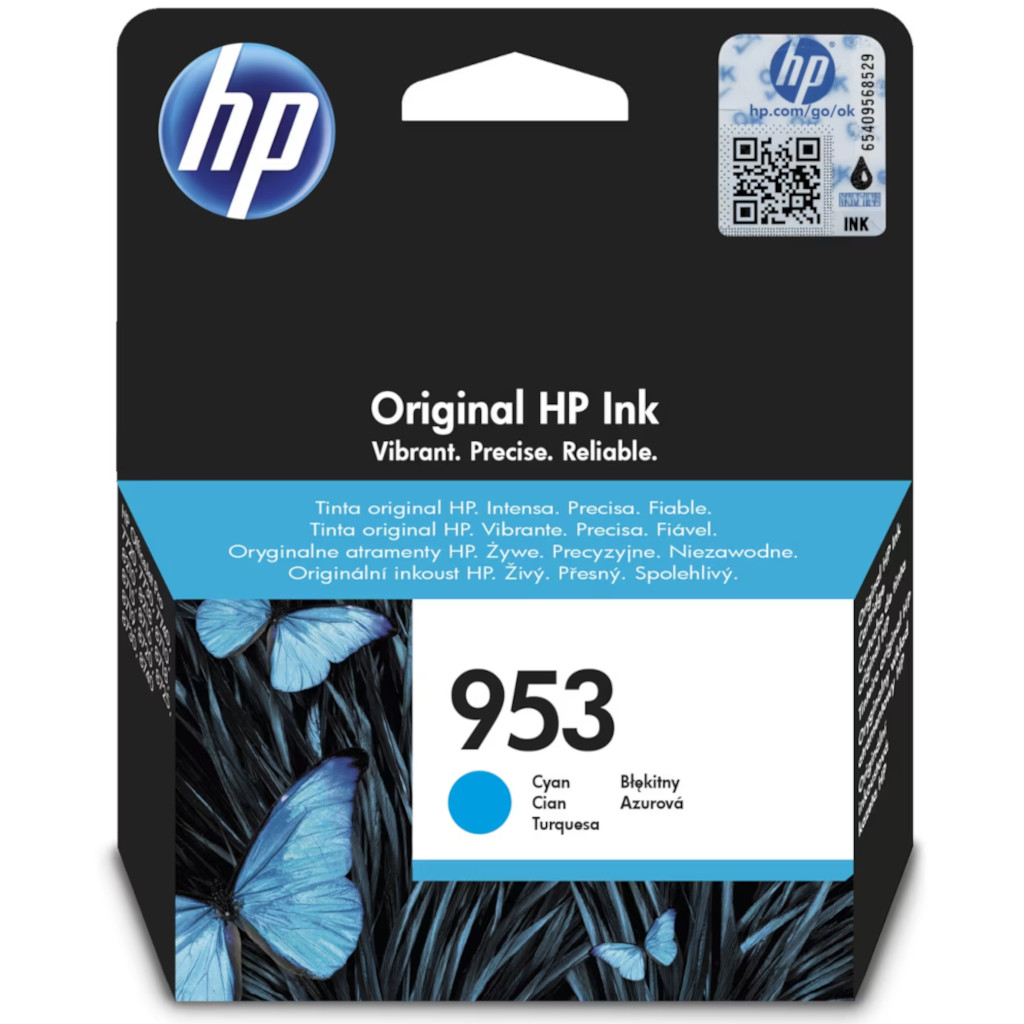 Tinta HP F6U12AE#BGX no.953 OJ PRO 8210/8218/8710/8720/8730/8740 cyan