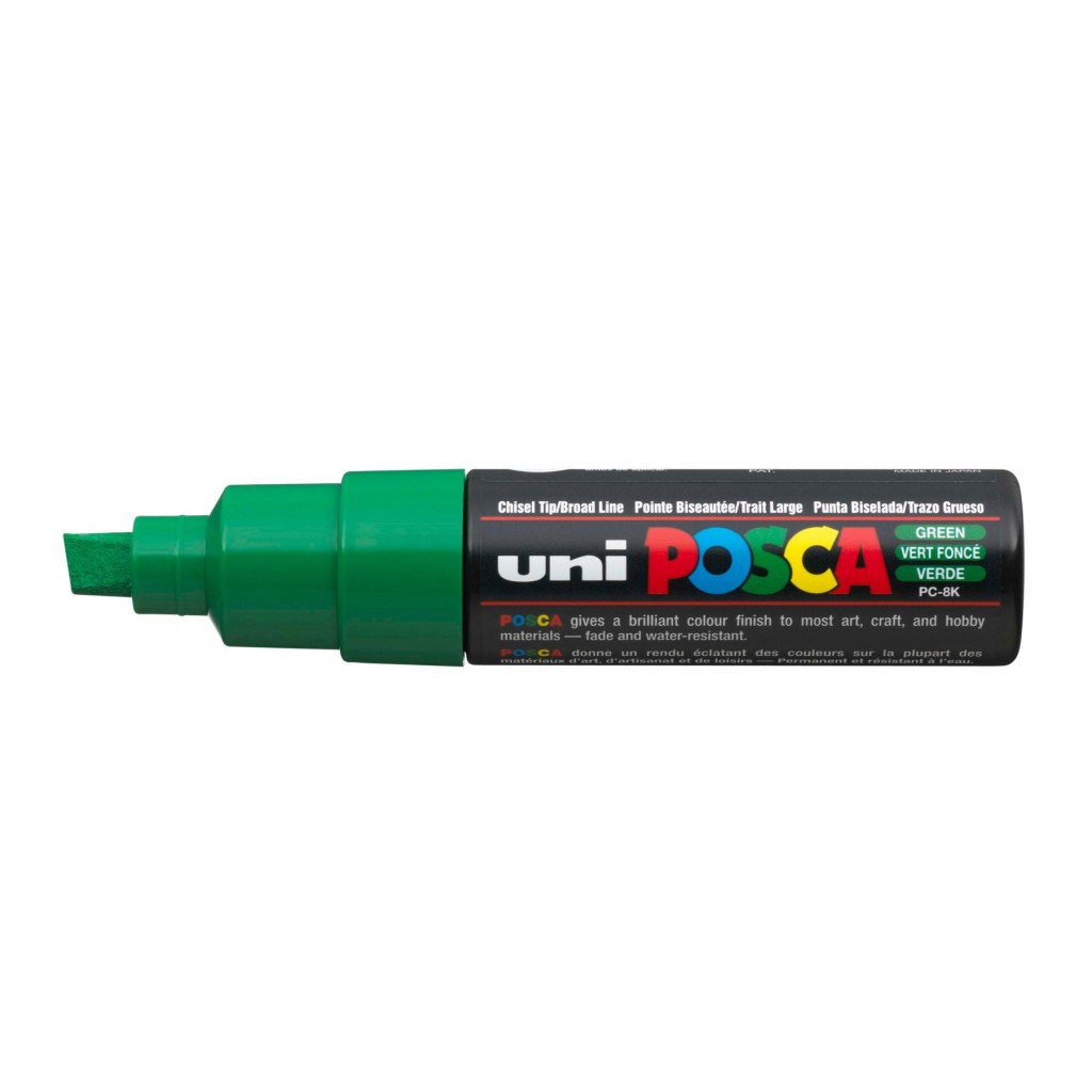 Marker Uni pc-8k Posca zeleni (Japan)