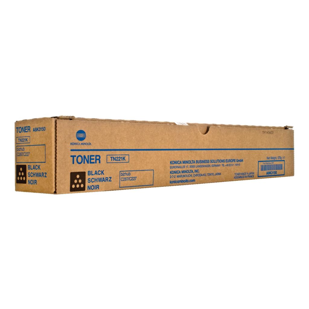 Toner Konica Minolta TN-221bk black #A8K3150 (A8K31D0)
