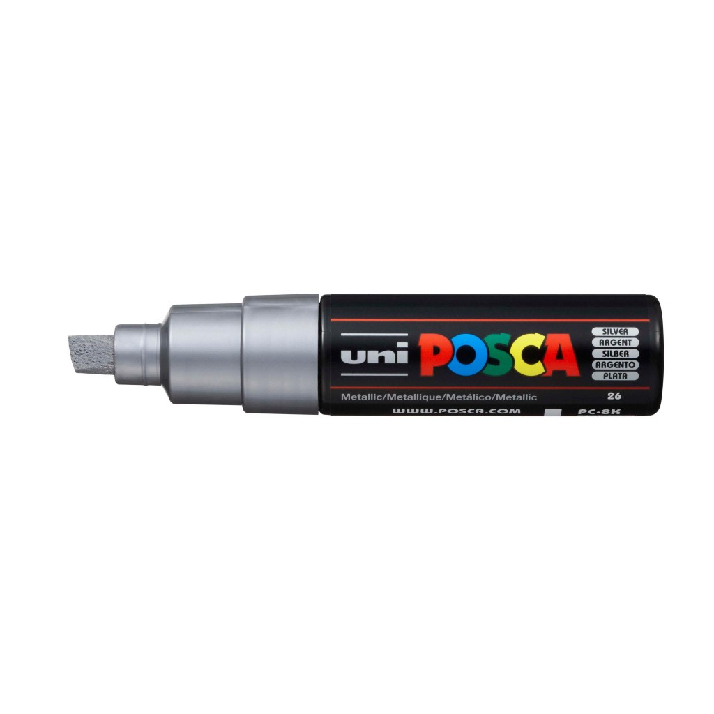 Marker Uni pc-8k Posca srebrni (Japan)