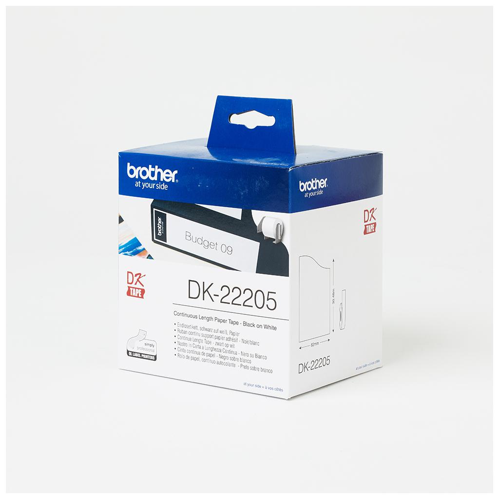 Naljepnica Brother label DK22205 62mm x 30.48m