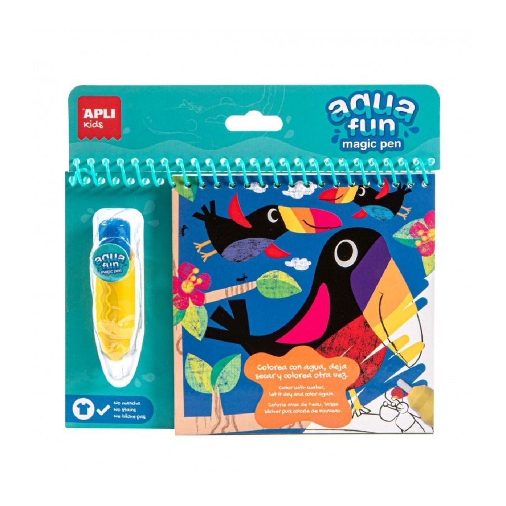 Bojanka Apli book aqua fun magic jungle 15225  