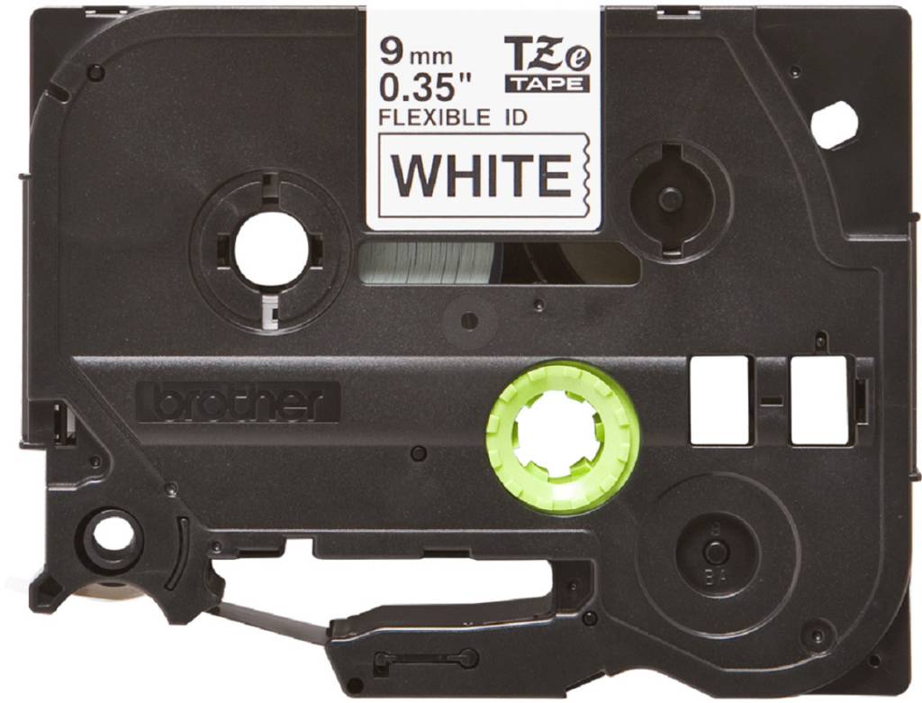 Vrpca Brother p-touch TZEFX221 9mm black/white