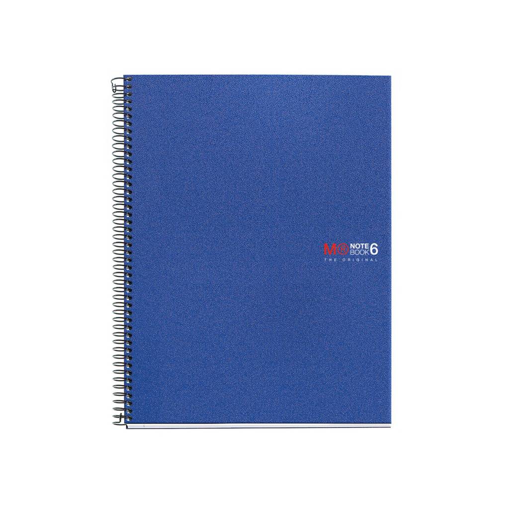 Kolegij blok Miquelrius A5 70g 150L spiralni crte Polypropylene plavi MR2835