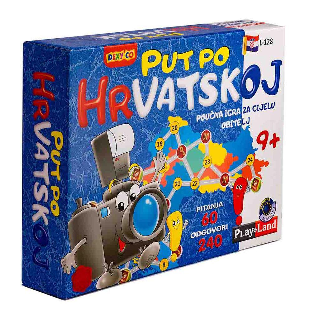 Društvena edukativna igra Playland put po Hrvatskoj L-128 HR