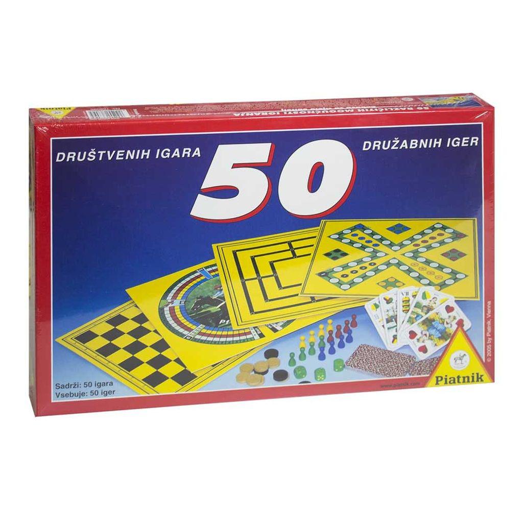 Društvena igra Piatnik 50 igara 768095