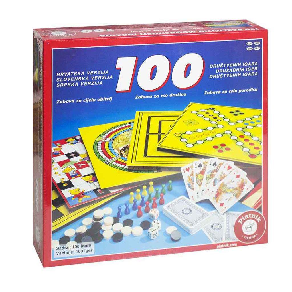 Društvena igra Piatnik 100 igara 768149