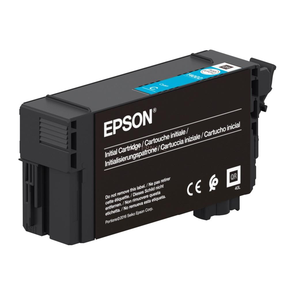 Tinta Epson T40D2 ultrachrome XD2 cyan SC-T2100/SCT-T3100/SC-T5100 C13T40D240 50...