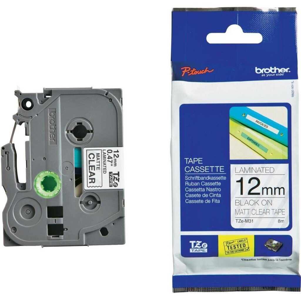 Vrpca Brother p-touch TZEM951 24mm silver/black