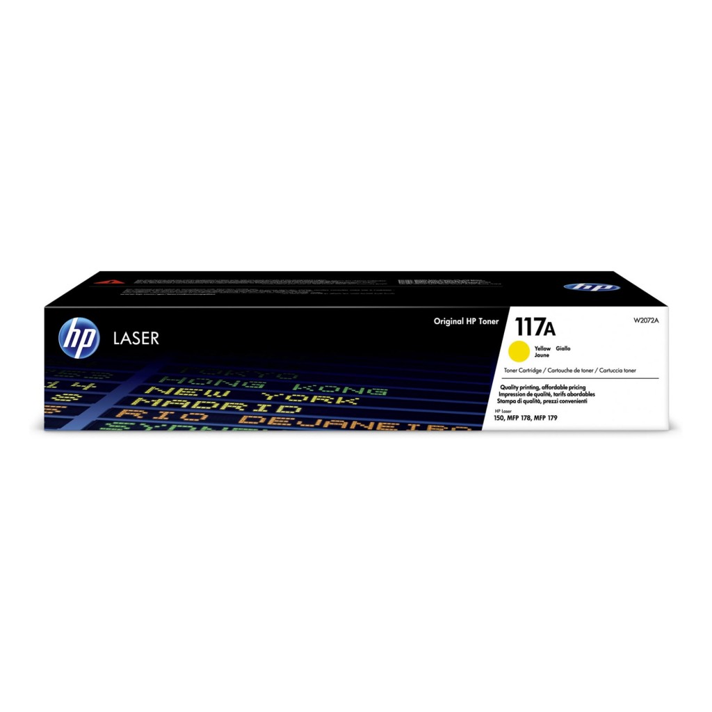 Toner HP 117A W2072A CL150/CLMFP178/179 yellow 0,7K