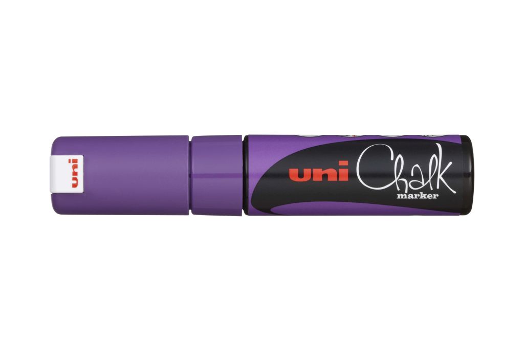 Marker Uni pwe-8k chalk_kreda ljubičasti