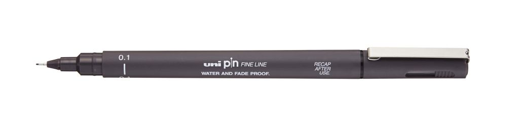Marker Uni pin01-200 tamno sivi