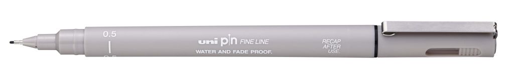 Marker Uni pin05-200 svijetlo sivi