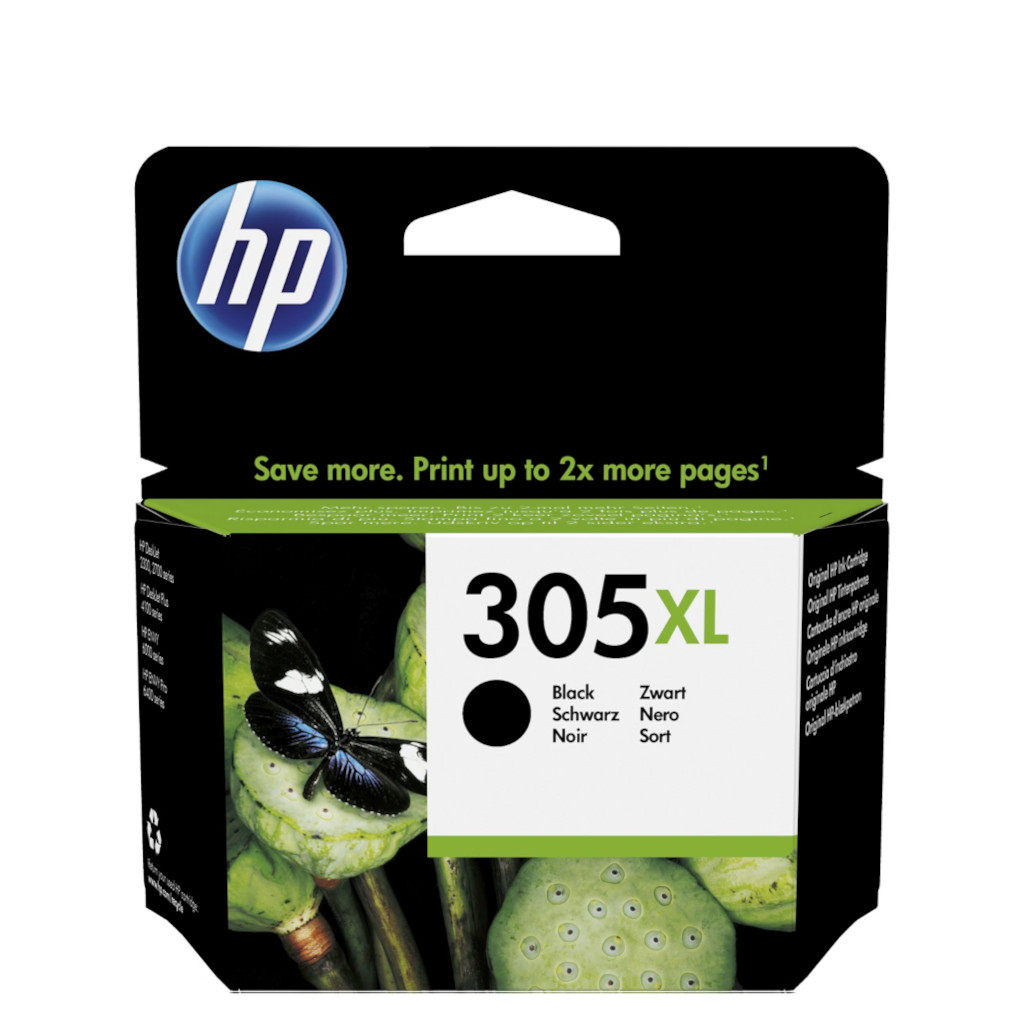Tinta HP 3YM62AE 305XL black DJ2820/4220/4222