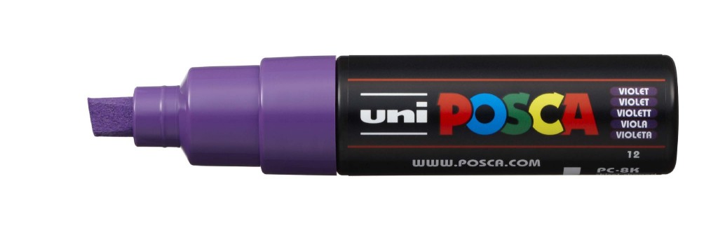 Marker Uni pc-8k Posca ljubičasti (Japan)