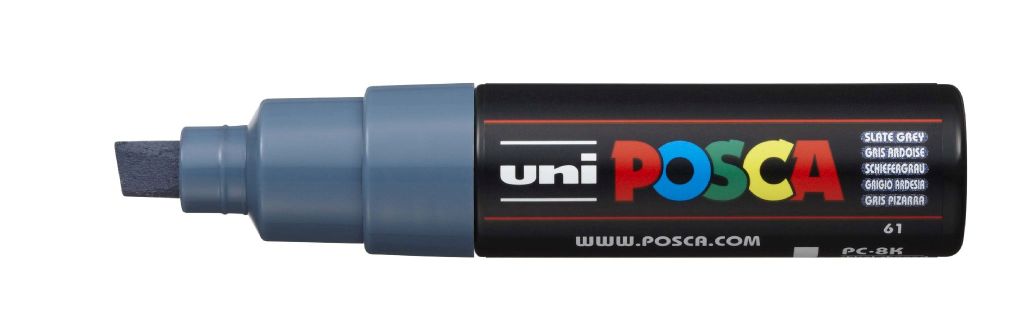 Marker Uni pc-8k Posca kameno sivi (Japan)