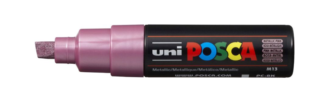 Marker Uni pc-8k Posca metallic rozi (Japan)