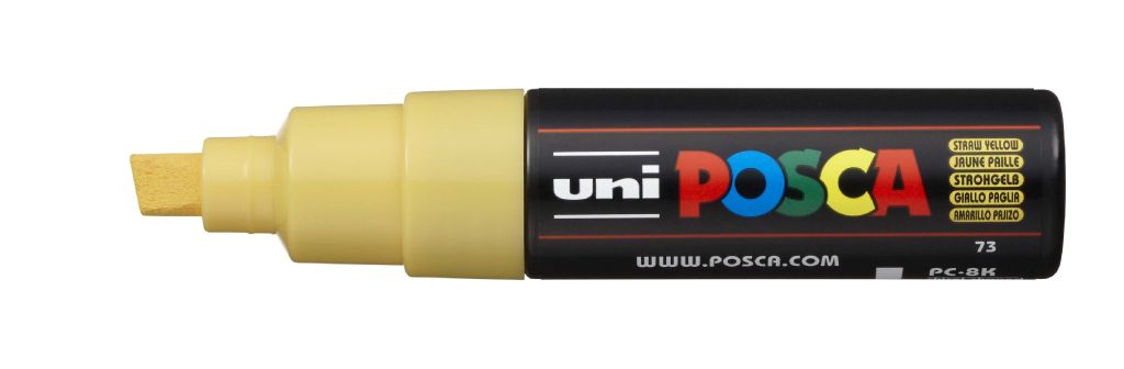 Marker Uni pc-8k Posca slamnato žuti (Japan)