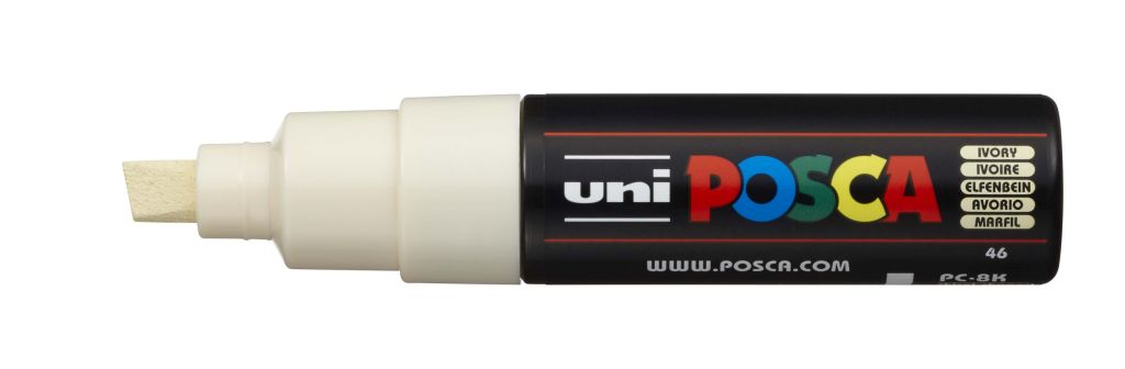 Marker Uni pc-8k Posca slonova kost (ivory) (Japan)
