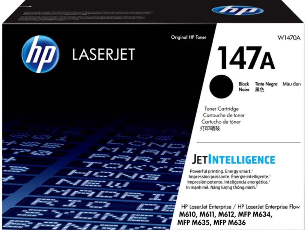 Toner HP W1470A 147A lj enterprise M610/M611/M612/M634/M635/M636 10,5K