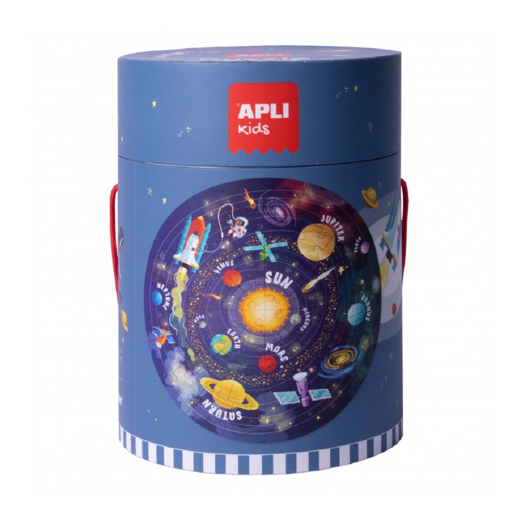Slagalica Apli kružnog oblika solar system 18200