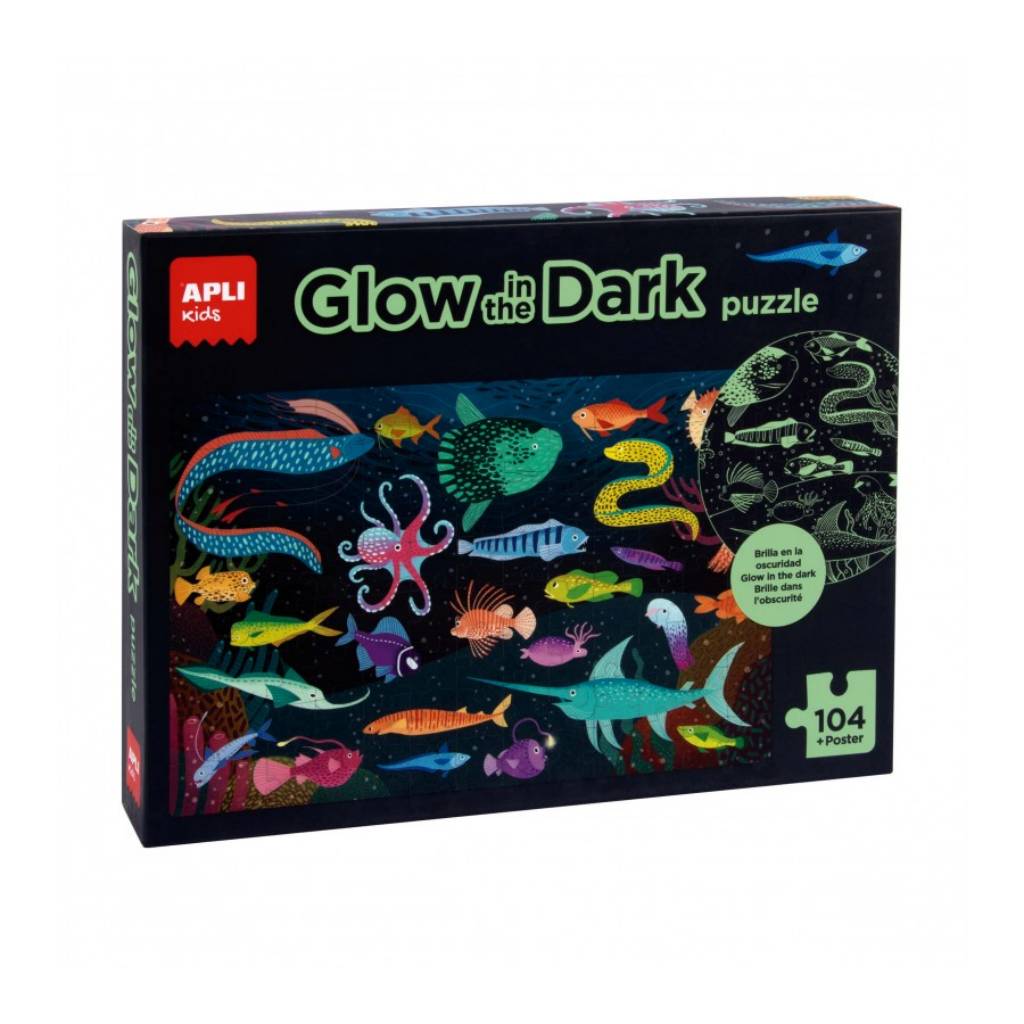 Slagalica Apli fluorescentna ocean 104/1 18455