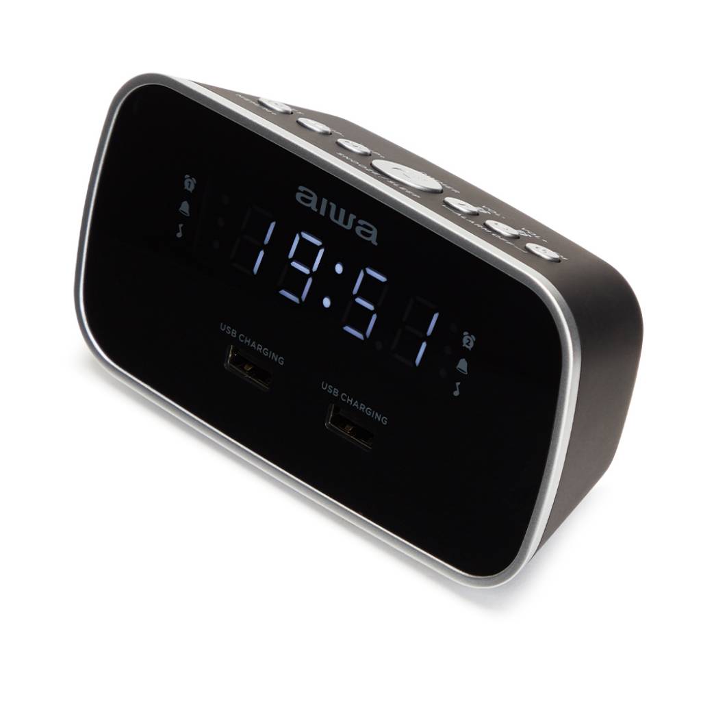 Radio budilica AIWA CRU-19BK, BT, crni