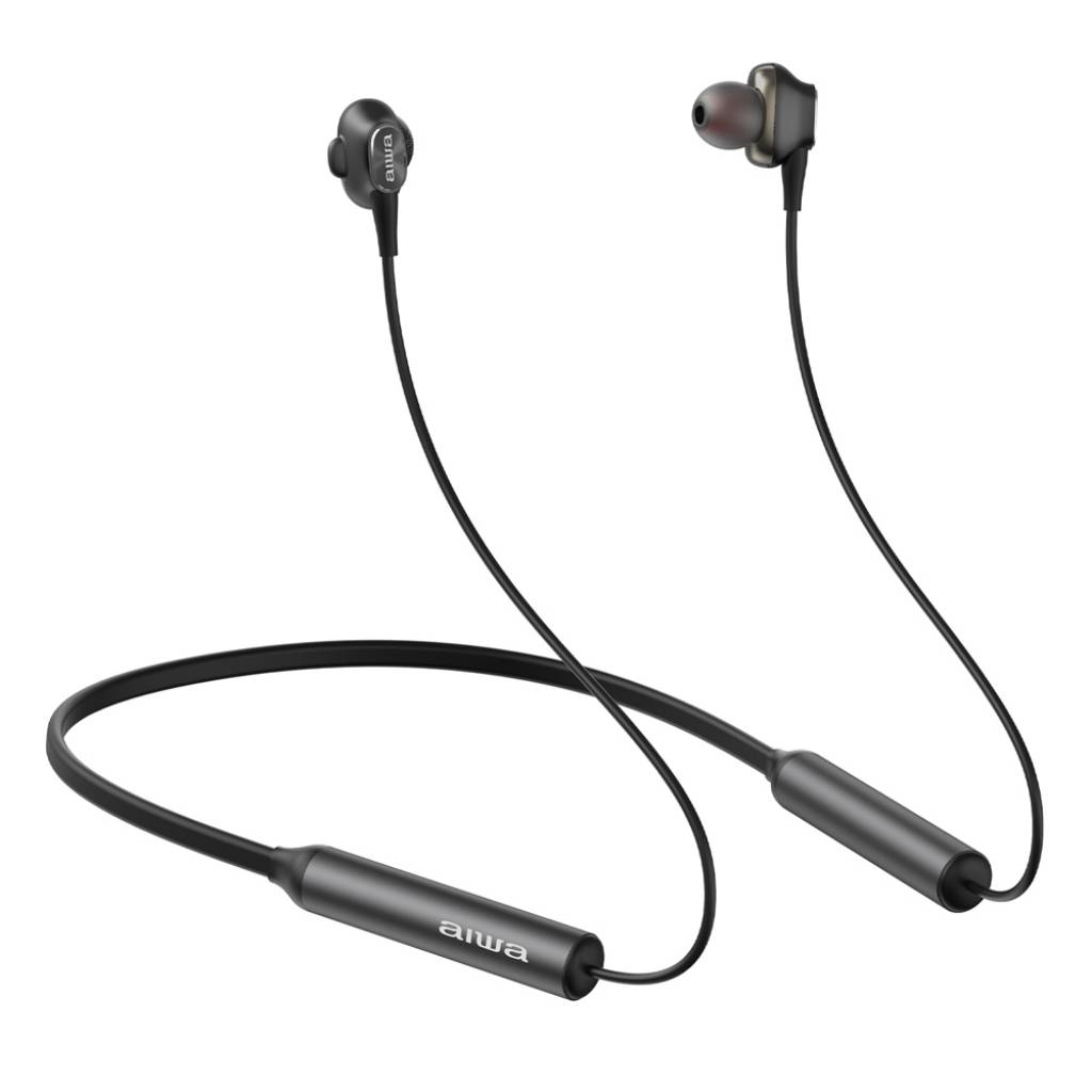 Slušalice bežične AIWA ESTBT-450BK, BT, crne