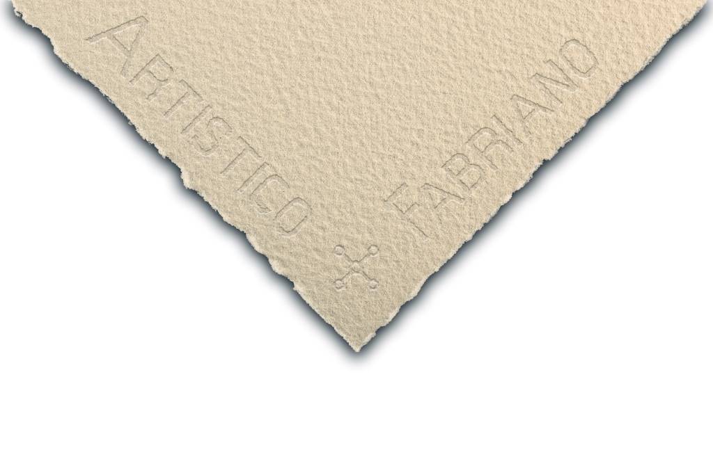 Papir Fabriano artistico traditional white gg rough 56x76 300g 4 nerezana ruba 1...