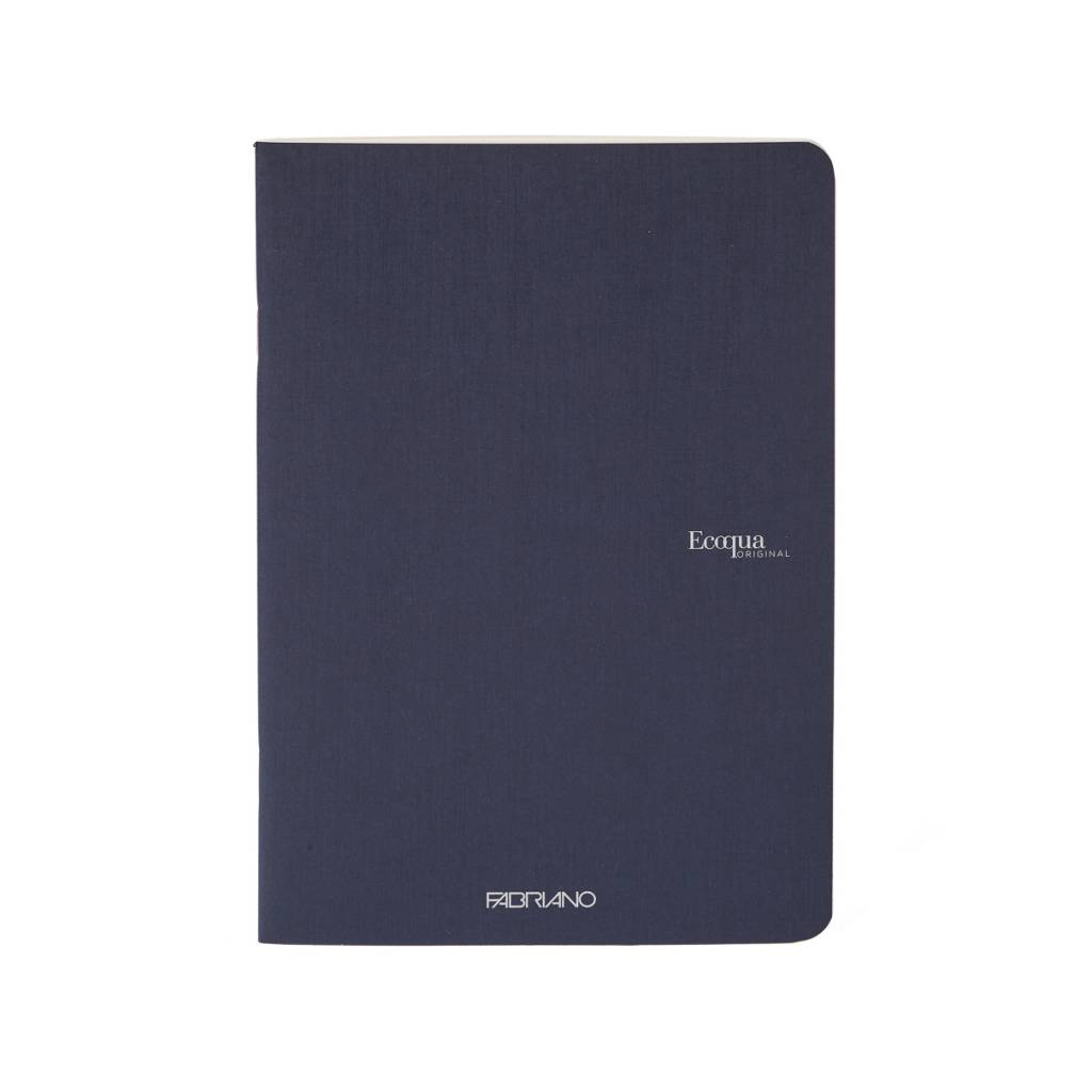 Bilježnica Fabriano Ecoqua original A4 90g 40L crte dark blue 19210304/65600844