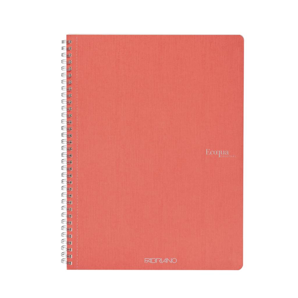 Bilježnica Fabriano Ecoqua original A4 90g 70L spiralna kocke flamingo 19290105