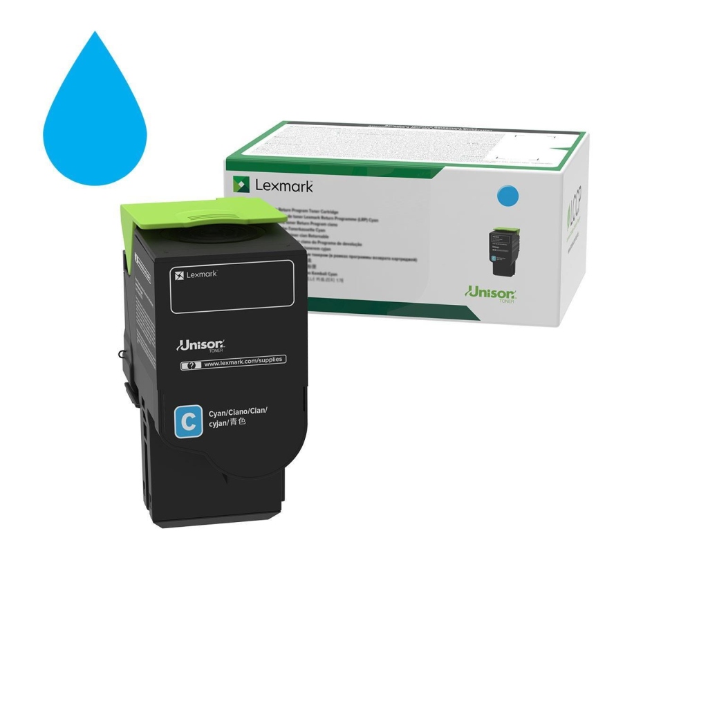 Toner Lexmark 78C2UCE cyan 7k