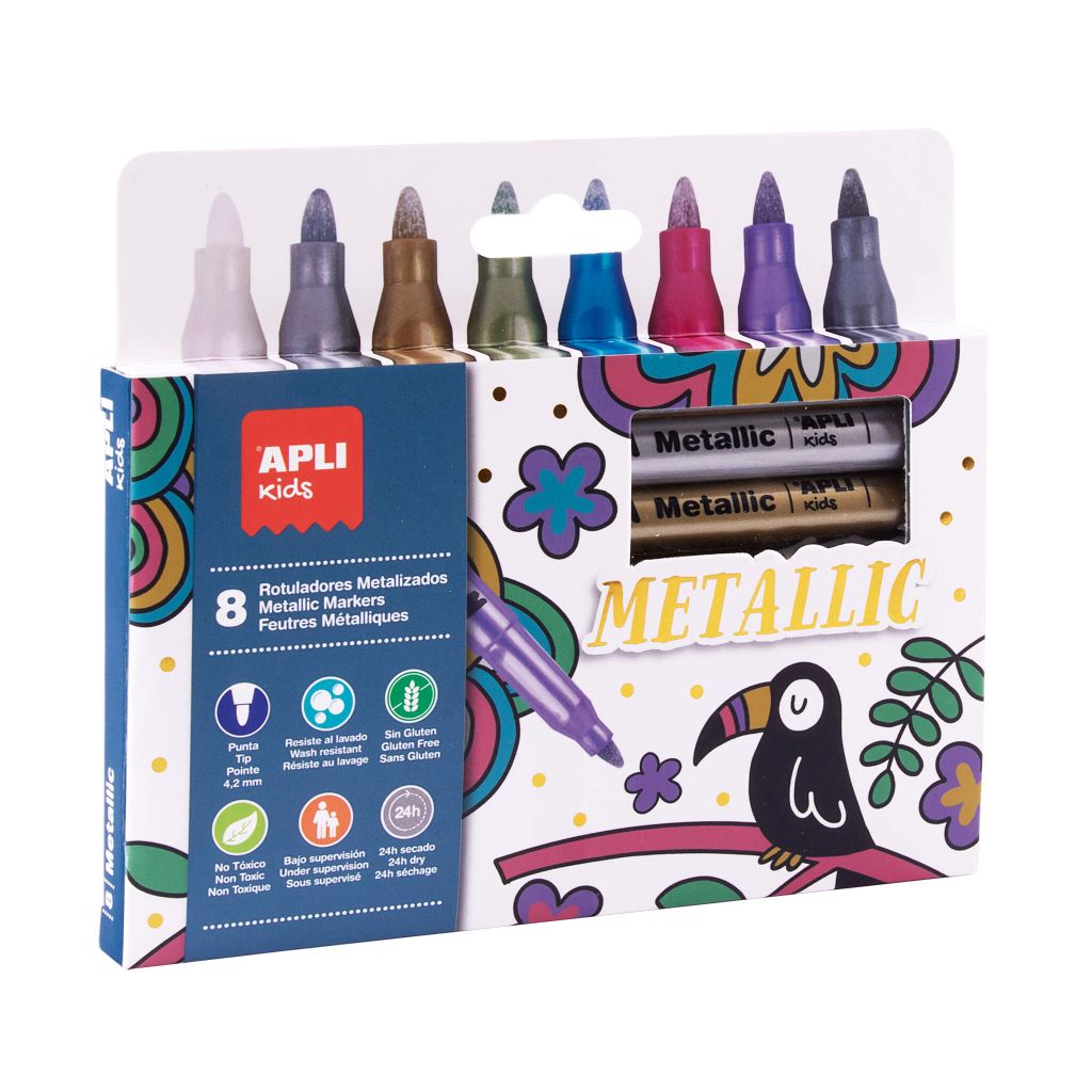 Marker Apli metallic 8/1 18886