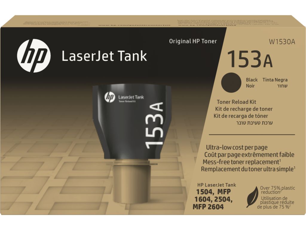 Toner HP W1530A LJ 1504/ MFP 1604/2504/2604 153A black 2,2k