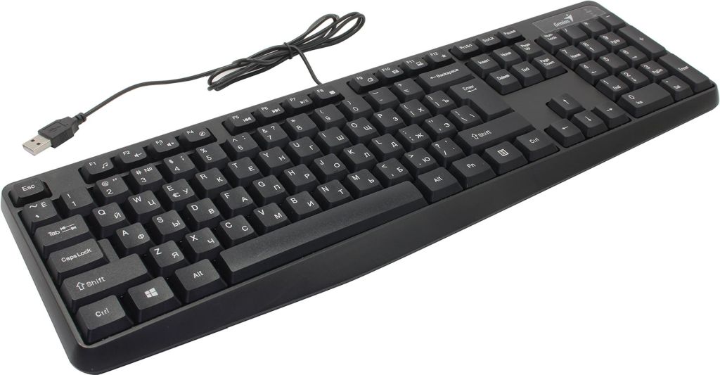 Tipkovnica Genius KB-117 USB crna 