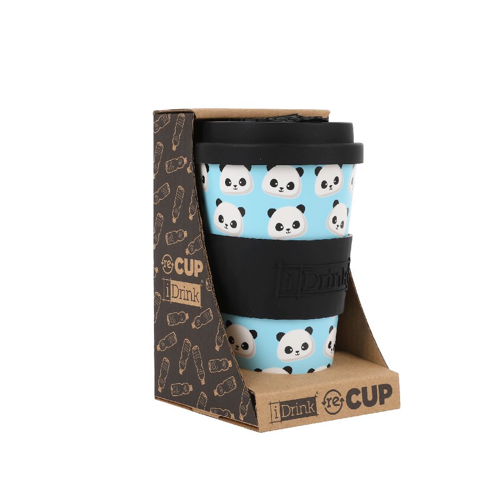 Šalica iTotal putna 435ml Panda ID5015