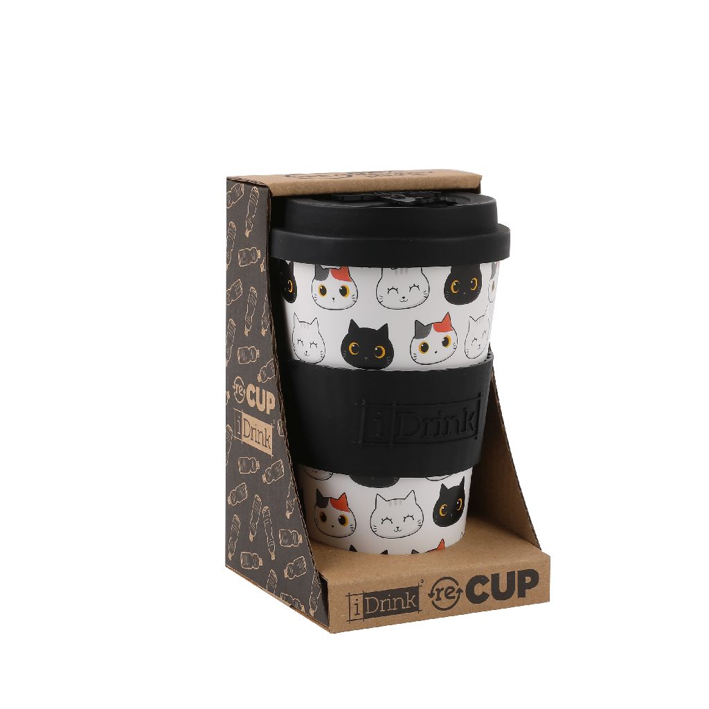Šalica iTotal putna 435ml Cat ID5017