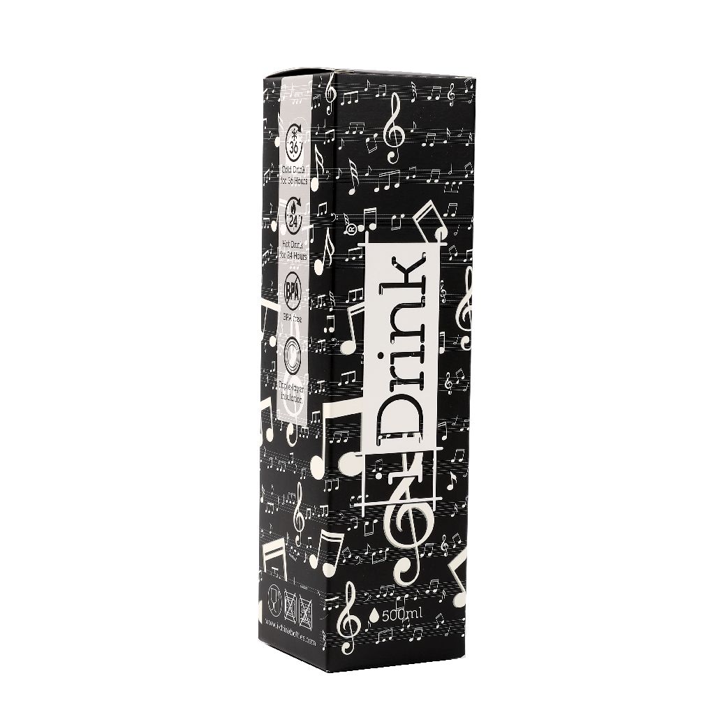 Metalna boca iTotal 500ml Music ID0437