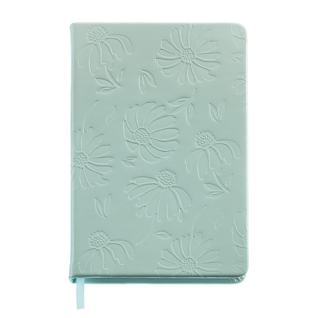 Notes Miquelrius A5 80L 80g čisti reljefno zeleni daisies MR8190