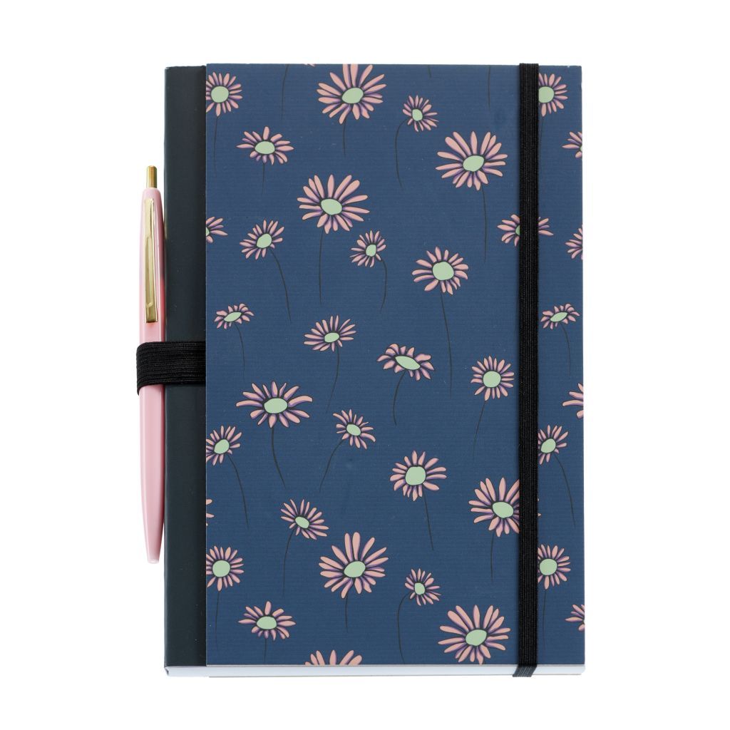 Notes Miquelrius A5 96L 70g sa kemijskom olovkom Daisies točkice MR8191