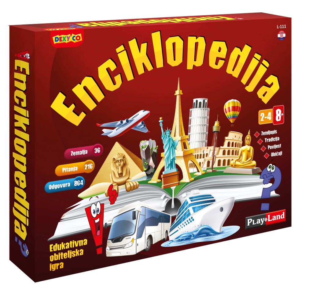Društvena igra Playland enciklopedija L-111 HR +8