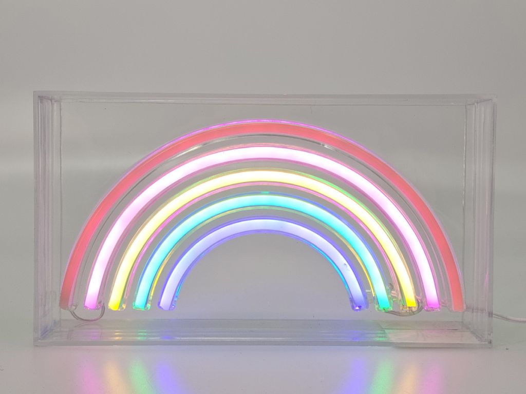 Lampa natpis iTotal LED Rainbow neon XL2764