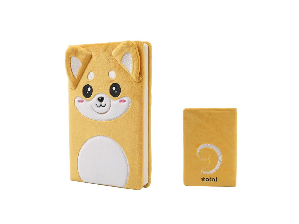 Notes iTotal plišani A5 Shiba XL2052H