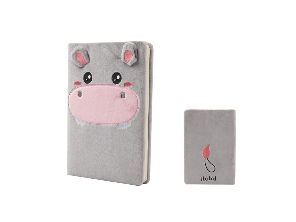 Notes iTotal plišani A5 Hippo XL2052F